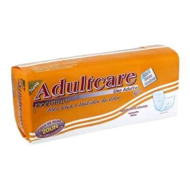 Imagem de Absorvente Geriátrico Adultcare Premium C20 Tamanho Único Unissex