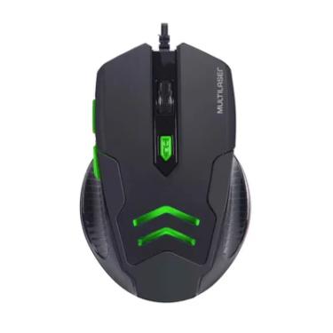 Imagem de Kit Gamer Multi MO273 Mouse + Mousepad Speed, Pequeno, Verde
