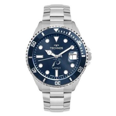 Imagem de Relógio Masculino Technos Acqua Prata 2415EG/G1A, Único