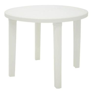 Imagem de Mesa Tramontina Cassino Branco