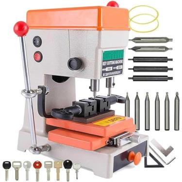 Imagem de Máquina De Corte De Chave Vertical, Máquina De Cópia De Duplicação De Chaves, Máquina De Cópia Automática De Chaves Para Fabricação De Chaves, Para Chave De Fechadura De Po, 110v