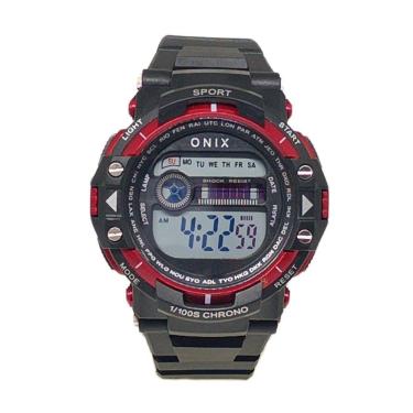 Imagem de Relógio Masculino Onix Digital It-8402801 Preto E Vermelho
