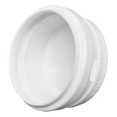 Imagem de 2X Cap Tampão Tampa Pvc Branco Para Esgoto Dn200  200Mm 