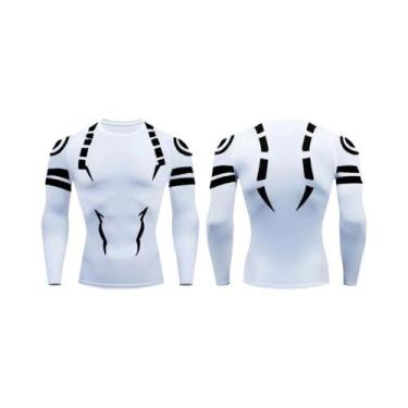 Imagem de Conjunto de Fitness Jujutsu Kaisen Masculino - Camisa 3D de Secagem Rá