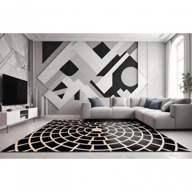 Imagem de Passadeira Marbella Elite Cyclone Black Pompeia 060x230 Cm