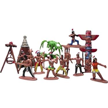 Imagem de Forte Apache Conjunto com Bonecos Indios Wild West