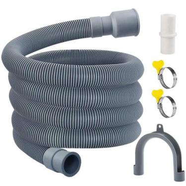 Imagem de Mangueira de drenagem para máquina de lavar MyLifeUnit 2m com adaptado