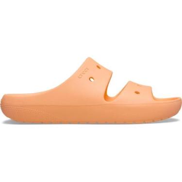 Imagem de Sandália Crocs Classic Sandal V2 Electric Sunstone, 35, Electric sunst