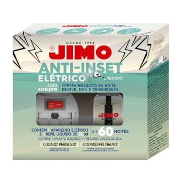 Imagem de Jimo Anti-Inset Elétrico Kit 60 Noites