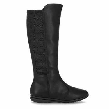 Imagem de Bota Feminina Cano Longo Preto Piccadilly 261032-1-Feminino