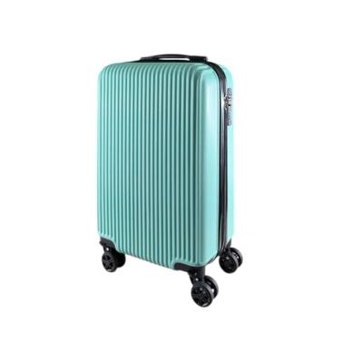 Imagem de Mala de Bordo 10KG ABS Padrão Anac Giratória Viagem Texas (Verde Água)