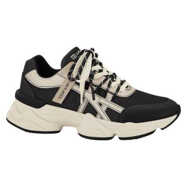 Imagem de Tênis Ramarim Today Is Day Casual Confortável e Moderno, Preto coconut