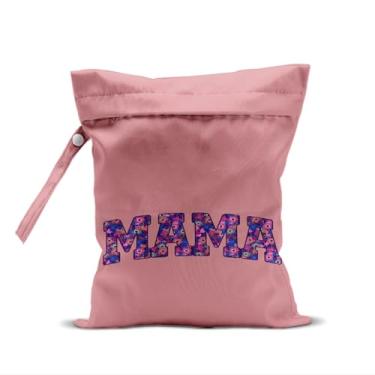 Imagem de Presentes de aniversário para mamãe à prova d'água, bolsa úmida e seca para roupas de banho, viagens, cosméticos, roupas sujas para piscina, ioga, academia, artigos de higiene, carrinho de bebê