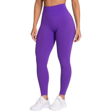 Imagem de Calça Legging Leg Sem Costura Selene Fitness Fit Cintura Alta Compressão-Feminino