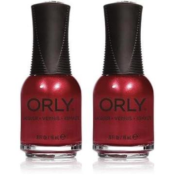 Imagem de Verniz para unhas Orly Shimmering Mauve 18 mL (pacote com 2)