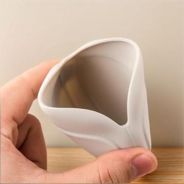 Imagem de Bolsa de armazenamento de silicone para fone de ouvido, carregador de dados, organizador de fones de ouvido com fio (cinza)