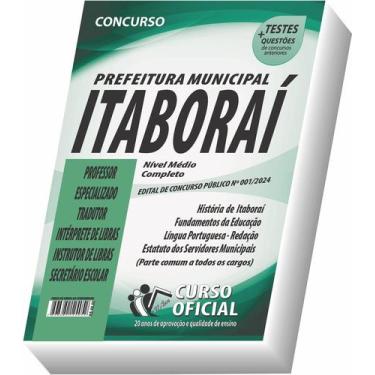 Imagem de Apostila Prefeitura De Itaboraí Rj Nível Médio - Parte Comum - Curso o