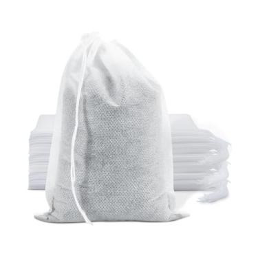 Imagem de Grasseed Sacos de filtro Cold Brew para cafeteiras Toddy & OXO, saco de fermentação fria com cordão para jarras e potes de pedreiro, 30 x 30 cm, pacote com 25