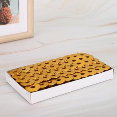 Imagem de Zerodis Bobina de Máquina de Costura 100 PCS Bobinas de Núcleo de Metal Com Kit de Linha de Caixa Peça de Reposição para Uso Doméstico Carro Plano e Máquina de Costura de Bordado de de 100 PCS (Amarelo)