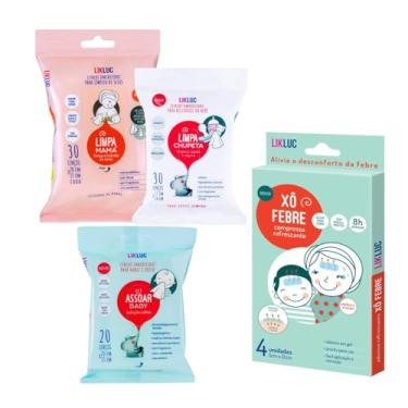 Imagem de Kit para Mamães e Bebês – Limpa Mamá Assoar Baby Limpa Chupeta e Xô Febre