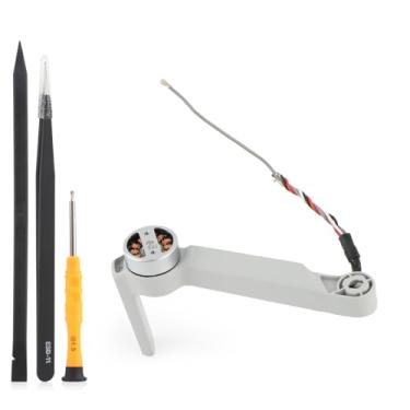 Imagem de Braço de motor dianteiro direito para DJI Mavic Mini 2 braços de substituição para Mavic Mini 2 braços acessórios de drone peças com ferramentas de reparo (frontal direita)