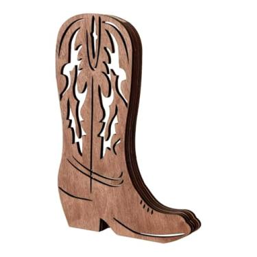 Imagem de BLWOTMOR Vaso de Parede em Formato de Bota de Cowboy