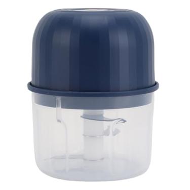 Imagem de Generic Picador de Alho, Moedor de Alho Multifuncional Elétrico para Pimenta (Azul)