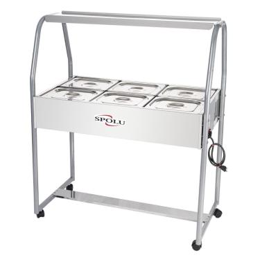 Imagem de Buffet Térmico Spolu 6 Cubas 127V SPL-507