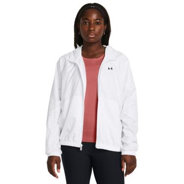 Imagem de Jaqueta Corta Vento Under Armour Rival Sportwind Feminina M Branco-Feminino