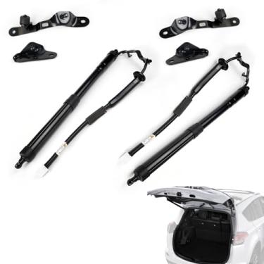 Imagem de YESHMA Par de amortecedores elétricos de suporte de porta traseira compatível com Toyota RAV4 2.5L 2013-2018 Substitua 6891009010 6892009010 esquerda e direita