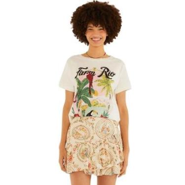 Imagem de Tshirt Fit Farm Rio Portal Tropical-Feminino
