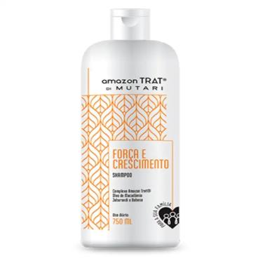 Imagem de Shampoo Força E Crescimento Amazon Trat® Di Mutari 750ml
