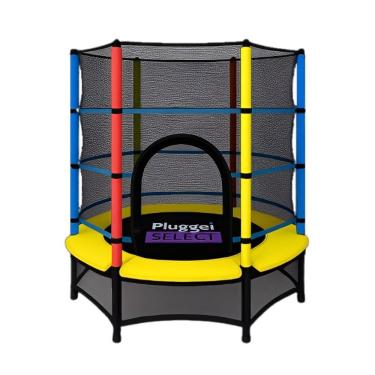 Imagem de Pula Pula Cama Elástica Trampolim Infantil 1,55M 80Kg C/Rede