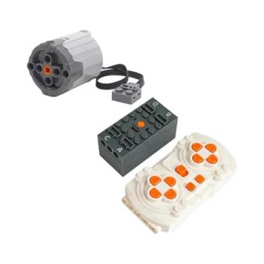 Imagem de Kit De Blocos De Montar Programáveis De 8 Velocidades Com Motor Servo,