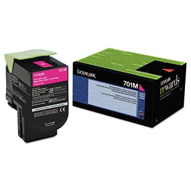 Imagem de Lexmark Lex70C10M0-70C10M0 Toner Lex-701M 1000 Page-Rendimento Magenta