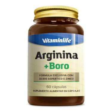 Imagem de Acido Aspartico Zinco Arginina 60 Caps - Vitaminlife-Unissex
