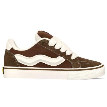 Imagem de Tênis Mad Rats Lona Unissex Bulky Classic | Chocolate Creme Cor:;Tamanho:38-Unissex