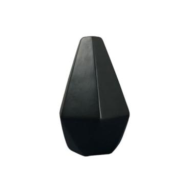 Imagem de Vasos preto e branco simples ornamentos de cerâmica criativos para casa, sala de estar, restaurante, vaso de mesa (B)