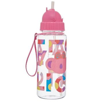 Imagem de Garrafa Com Canudo Pacific LovIt Lilica Ripilica Flowers-Feminino