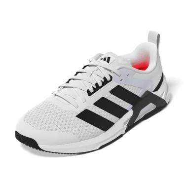Imagem de adidas Tênis masculino Dropset Vario, Branco/preto/vermelho lúcido, 18 Wide