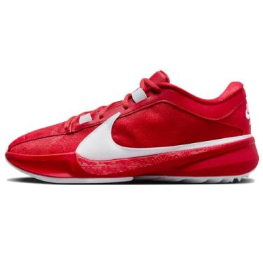 Imagem de Nike Tênis de basquete Giannis Freak 5 (Team) (DZ2946-600, University Red/White), University Red/White, 50
