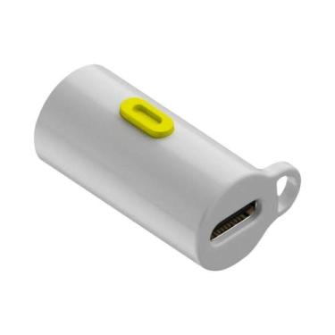Imagem de Lanterna Portátil Mini LED USB C 230 Lúmens Tipo C Lâmpada De Emergênc