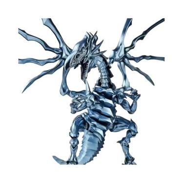 Imagem de Dragão Branco De Olhos Azuis Yu-Gi-Oh: Figura De Montagem Para Decoraç