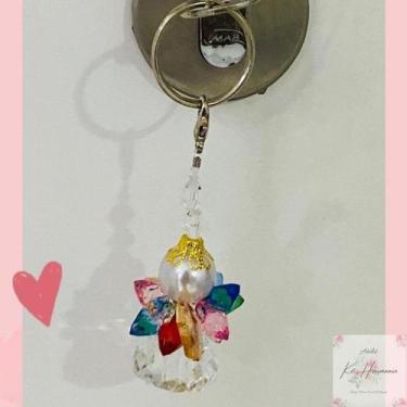 Imagem de Chaveiro Lembrancinha de Anjo Decorativo Lembrança de Aniversario Bati