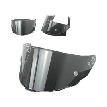 Imagem de Viseira De Motocicleta Anti-Risco Com Proteção UV - Lente De Substitui