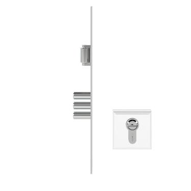 Imagem de Fechadura Pado Rolete Magnético 3 Pinos - Multponto Euro 60mm Cromado