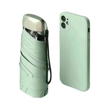 Imagem de Guarda-chuva Mini Portátil Anti-UV Para Mulheres, Presente De Viagem F