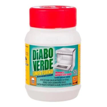 Imagem de Limpa Forno Desincrustante Diabo Verde Pote 250gr