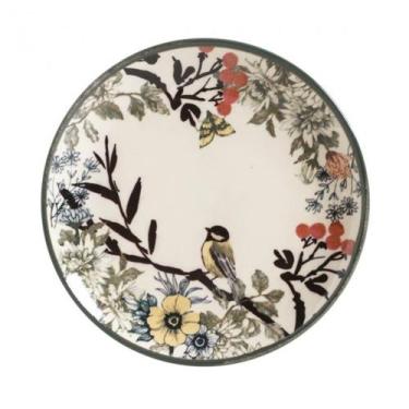 Imagem de Prato Sobremesa Porto Brasil Avulso Platinum Agra Greek Coup 1 Peça -,