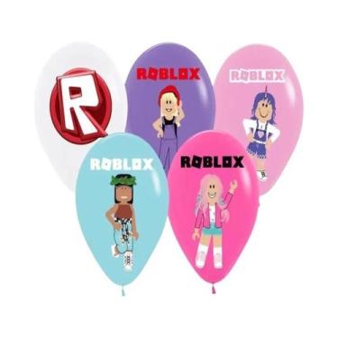 Imagem de Suprimentos Para Festa De Aniversário Com Tema Roblox Para Crianças, B